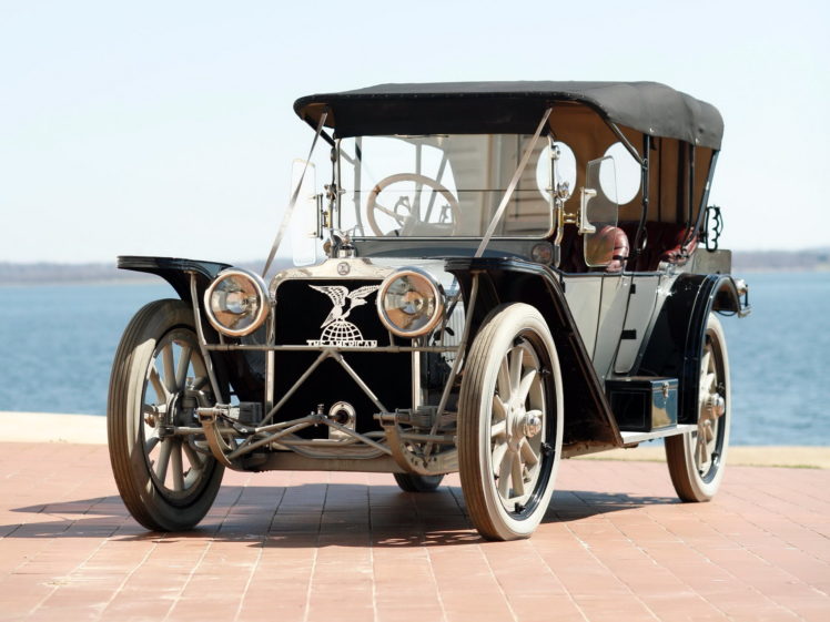 1914, American, Model 644, Touring, Retro HD Wallpaper Desktop Background