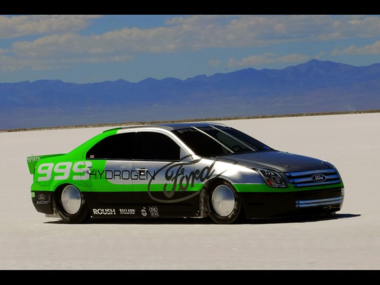 2007, Ford, Fusion, Hydrogen, 999, Speed record, Tuning, Race, Racing HD Wallpaper Desktop Background