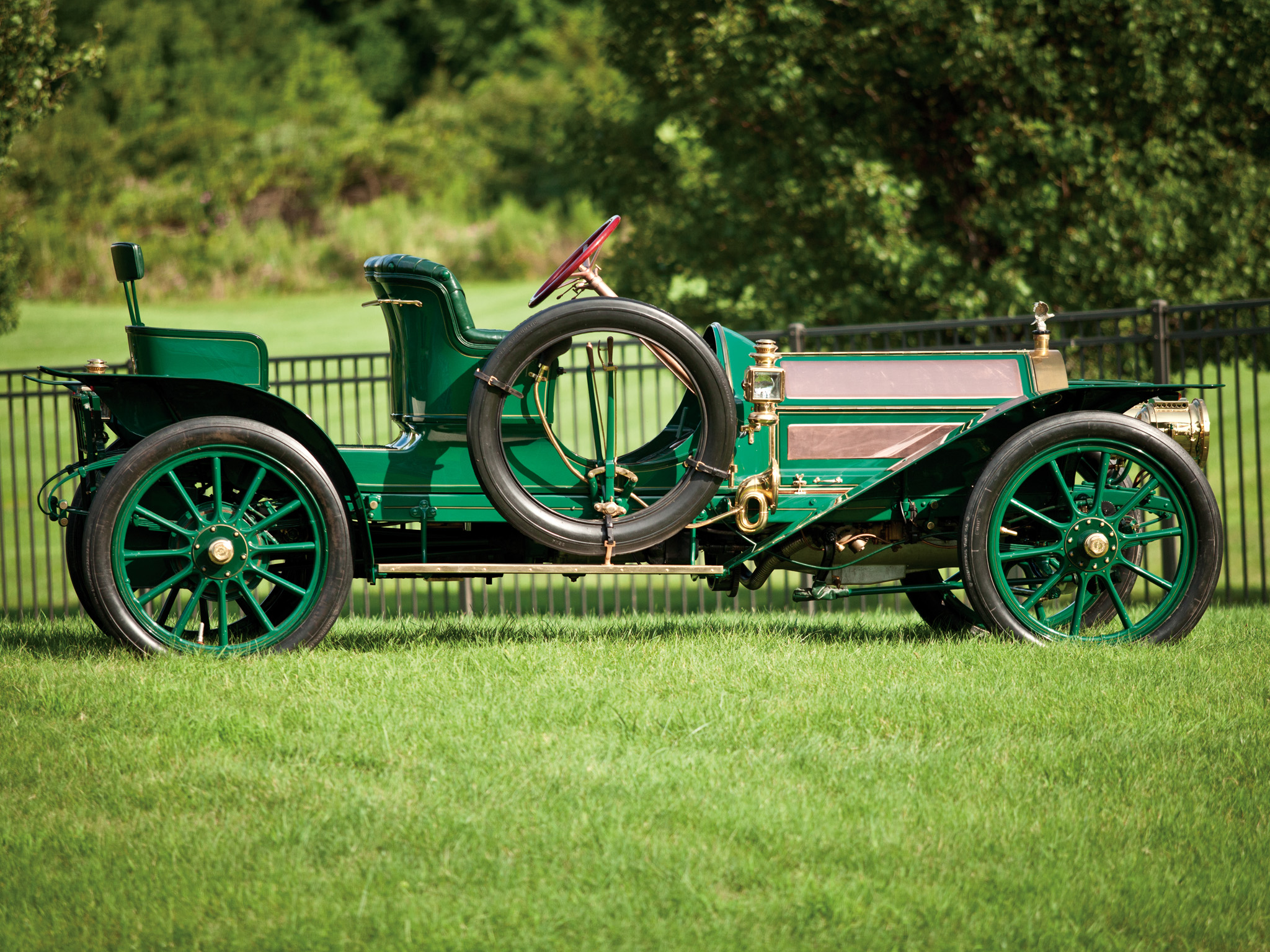 1909, Pierce, Arrow, Model uu, 36 hp, Runabout, Retro, Hs Wallpaper