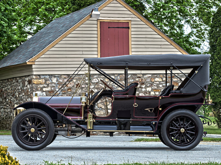 1910, Pierce, Arrow, Model 48, Touring, Retro HD Wallpaper Desktop Background