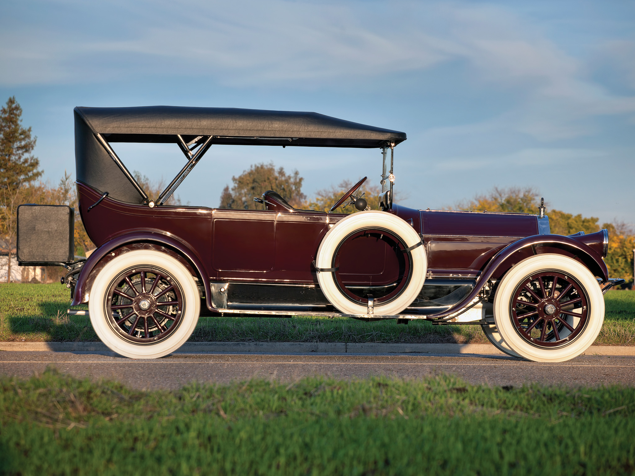 1916, Pierce, Arrow, Model 48, 7 passenger, Touring, Series 4, Retro Wallpaper