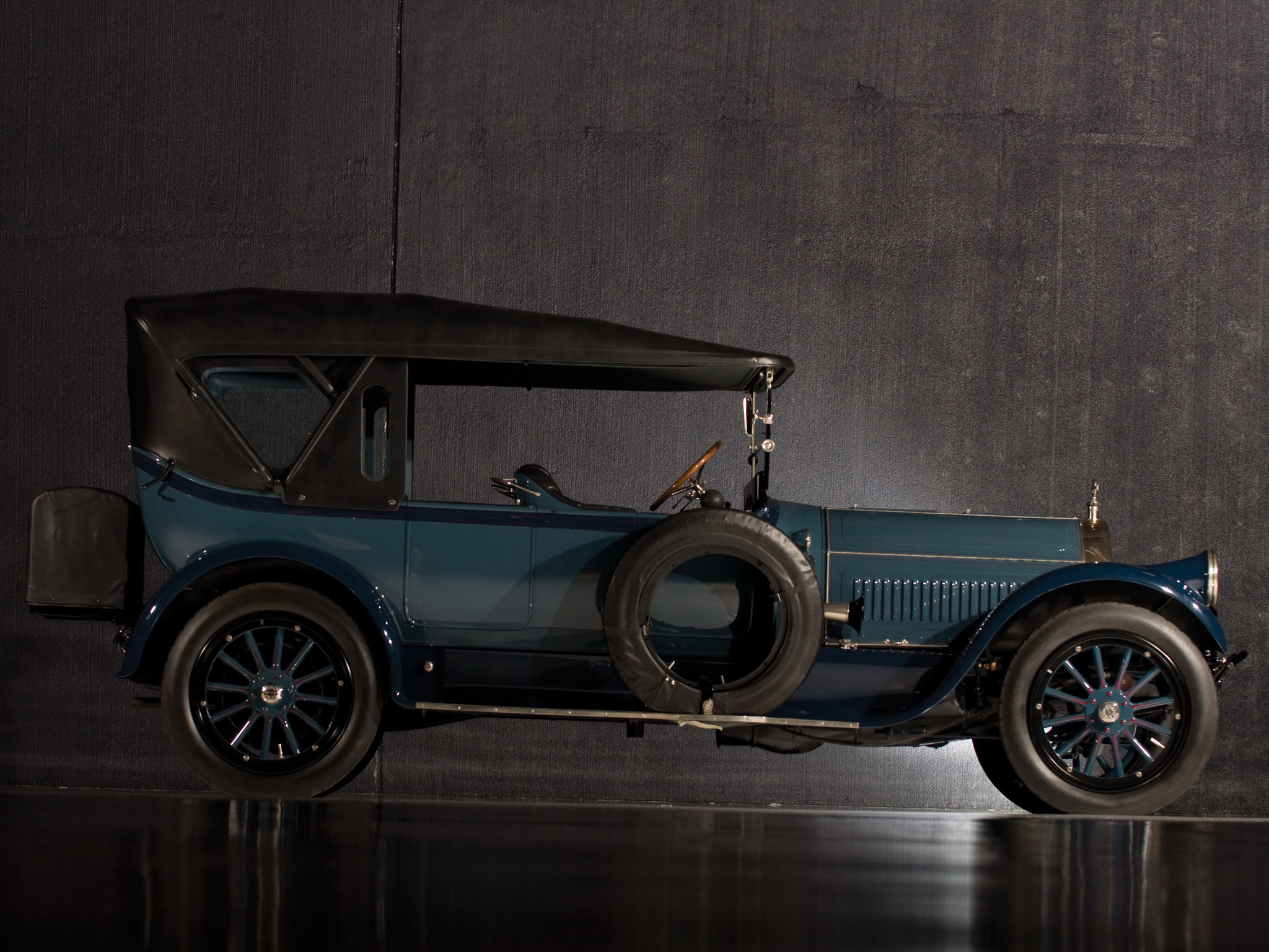 1917, Pierce, Arrow, Model 66, Touring, Retro Wallpaper