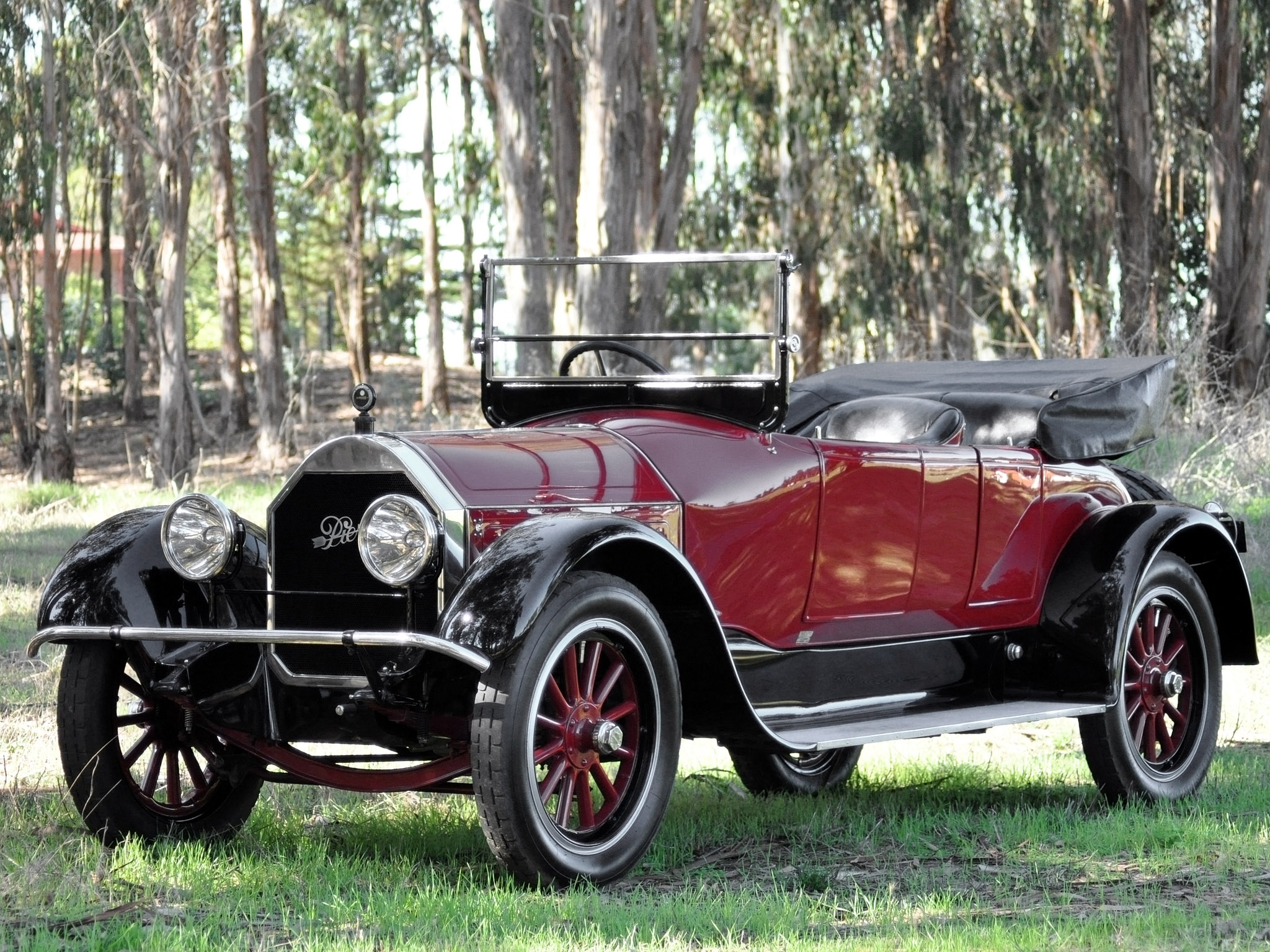 1919, Pierce, Arrow, Model 48, 4 passenger, Roadster, Retro Wallpaper
