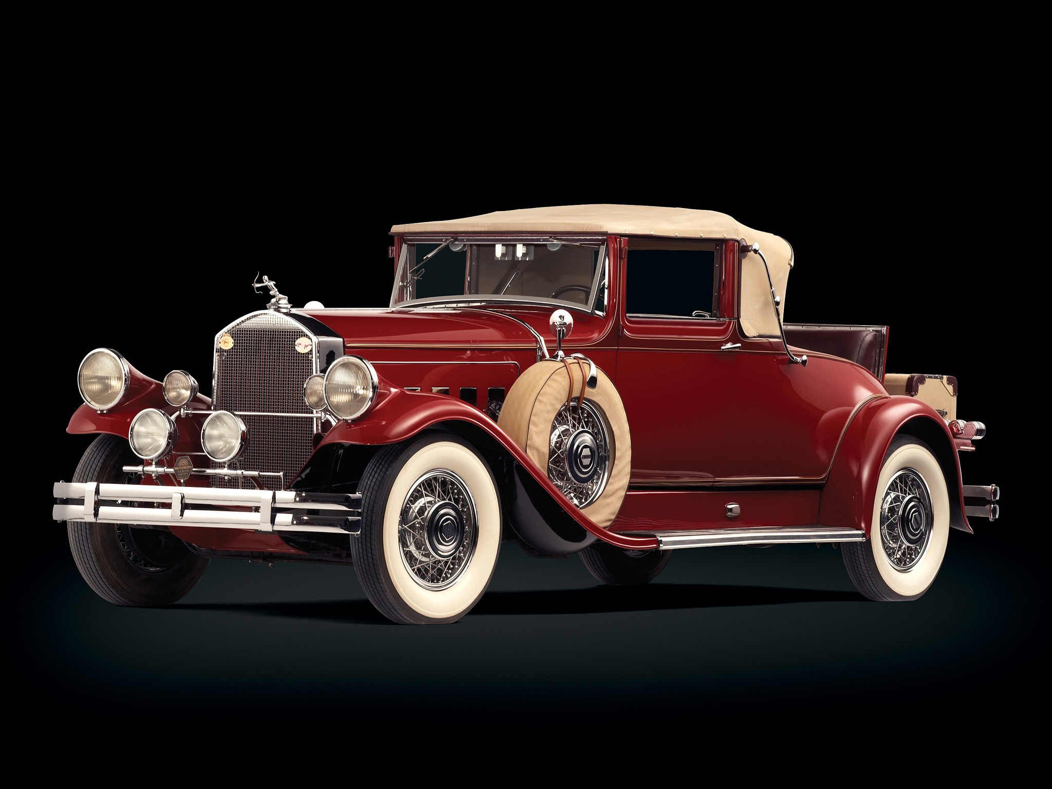 1930, Pierce, Arrow, Model a, Convertible, Coupe, Retro Wallpaper