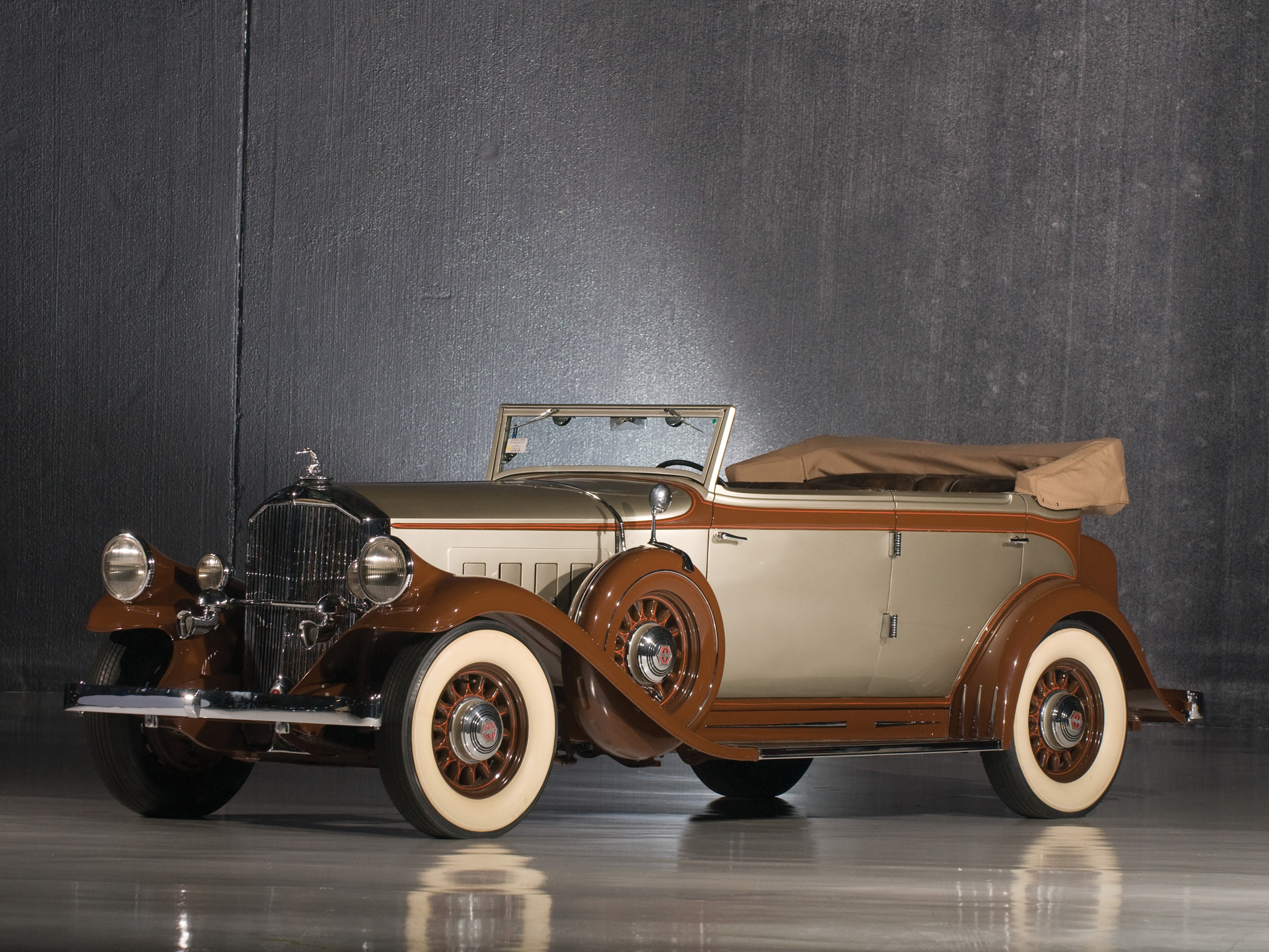 1932, Pierce, Arrow, Model 54, Convertible, Sedan, Retro, Luxury, Gd Wallpaper