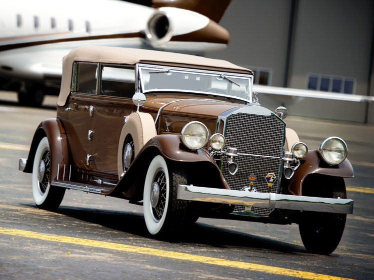 1932, Pierce, Arrow, Model 54, Convertible, Sedan, Retro, Luxury HD Wallpaper Desktop Background