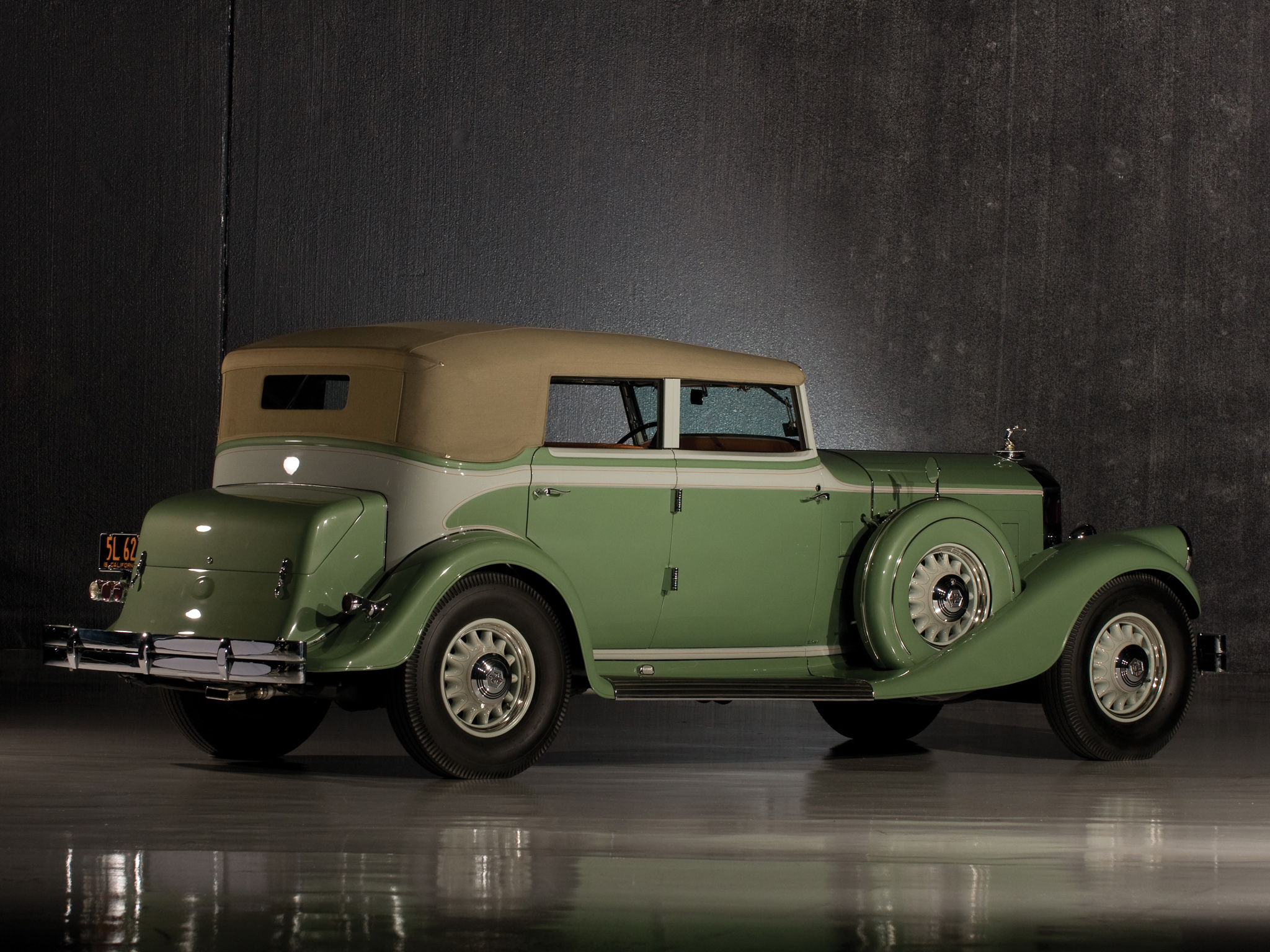 1933, Pierce, Arrow, Twelve, Convertible, Sedan, Model 1242, Retro, Luxury Wallpaper