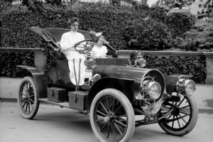 1907, Franklin, Model d, Roadster, Retro