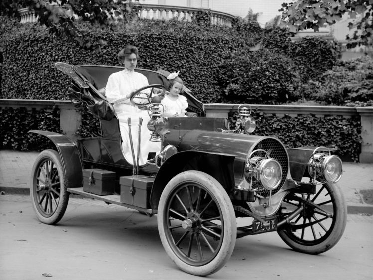 1907, Franklin, Model d, Roadster, Retro HD Wallpaper Desktop Background