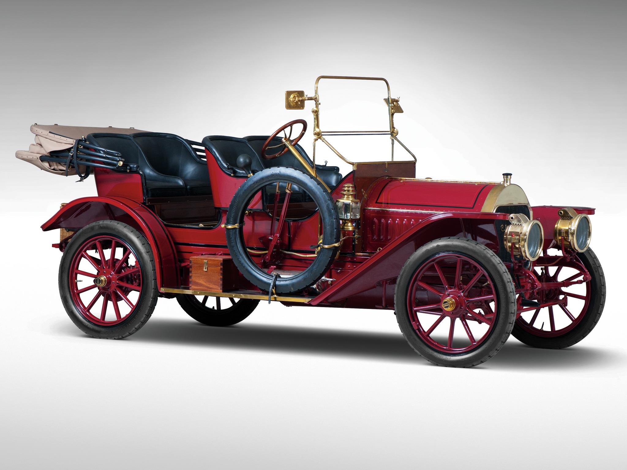 1909, Washington, Model a1, 30 hp, Touring, Retro Wallpaper