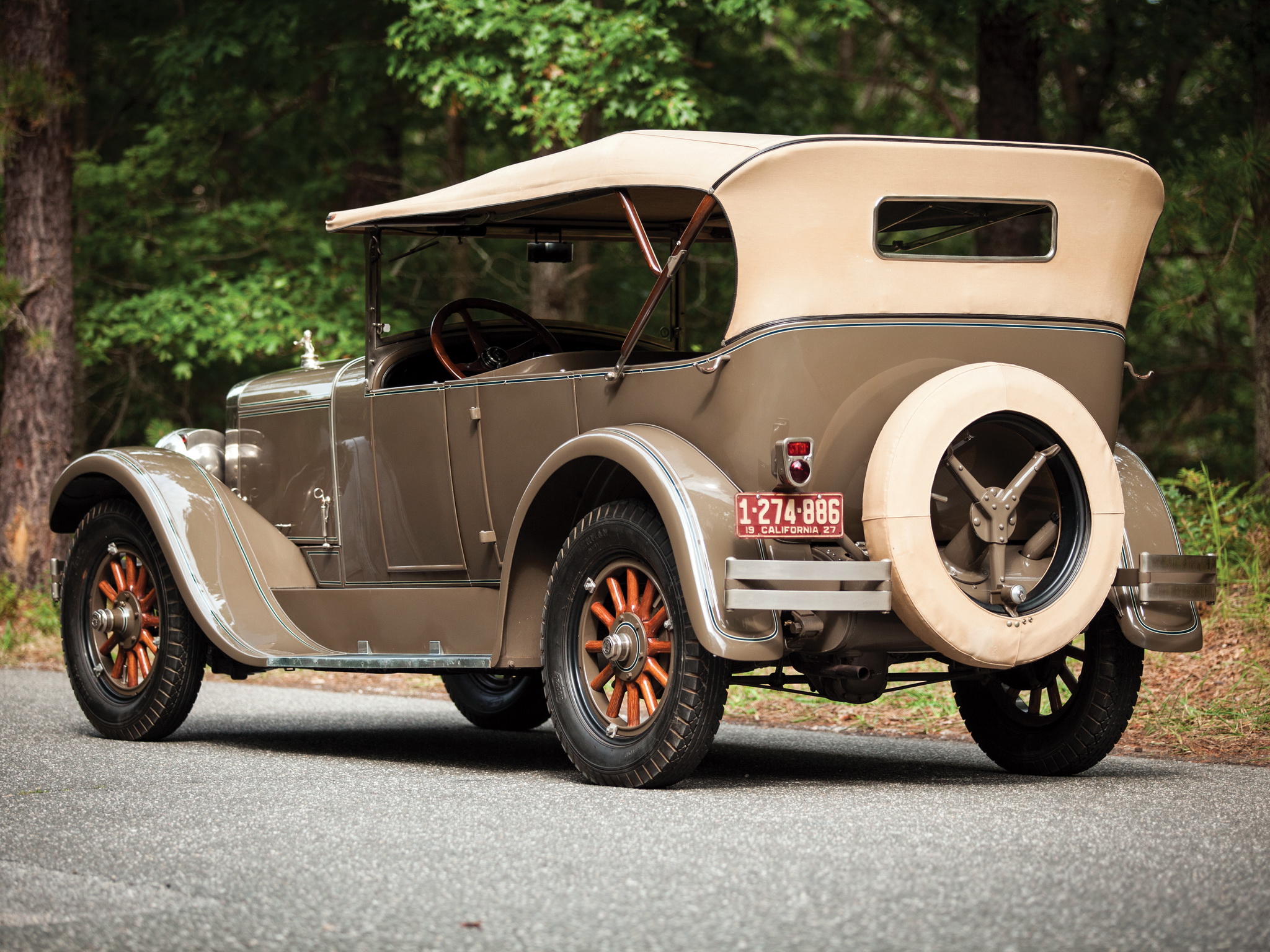 1927, Franklin, Model 11b, Sport, Touring, Retro, Ff Wallpaper