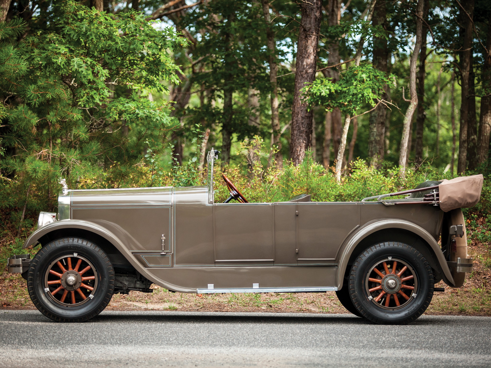 1927, Franklin, Model 11b, Sport, Touring, Retro Wallpaper