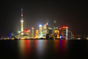 shanghai, Night, Lights
