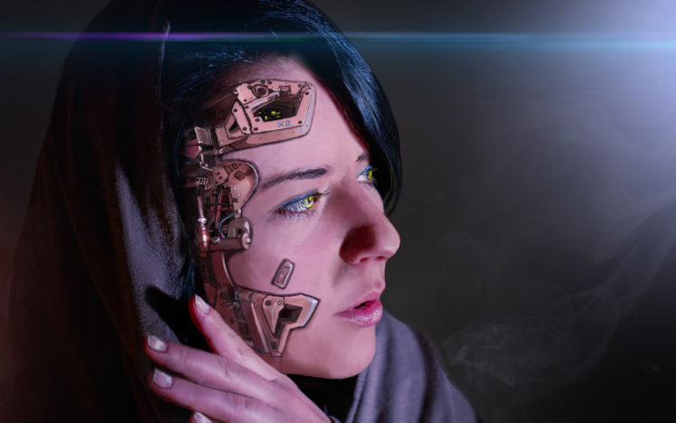 girl, Cyborg, Fantasy, Robot HD Wallpaper Desktop Background
