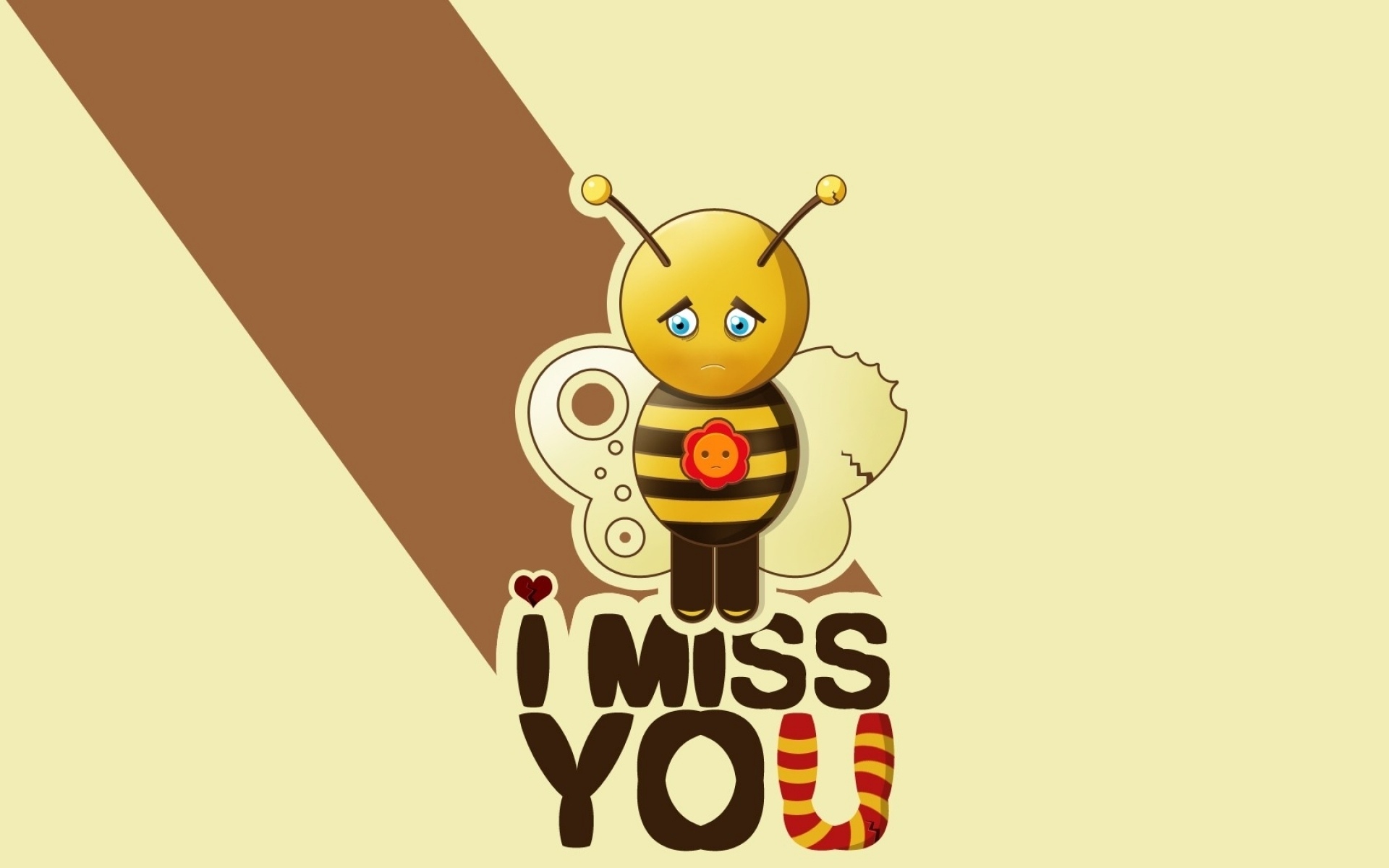 bee, Vector, Sign, Sad, Mood Wallpaper