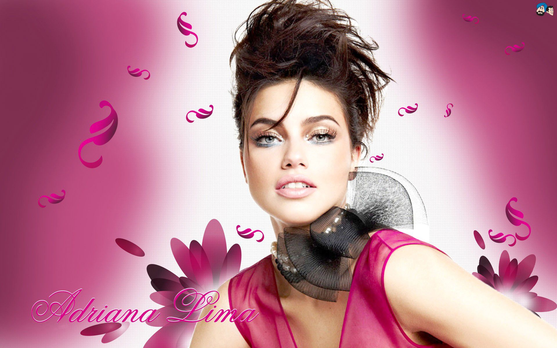 adriana, Lima, Super, Model, Woman, Girl, Beauty, Lips Wallpaper