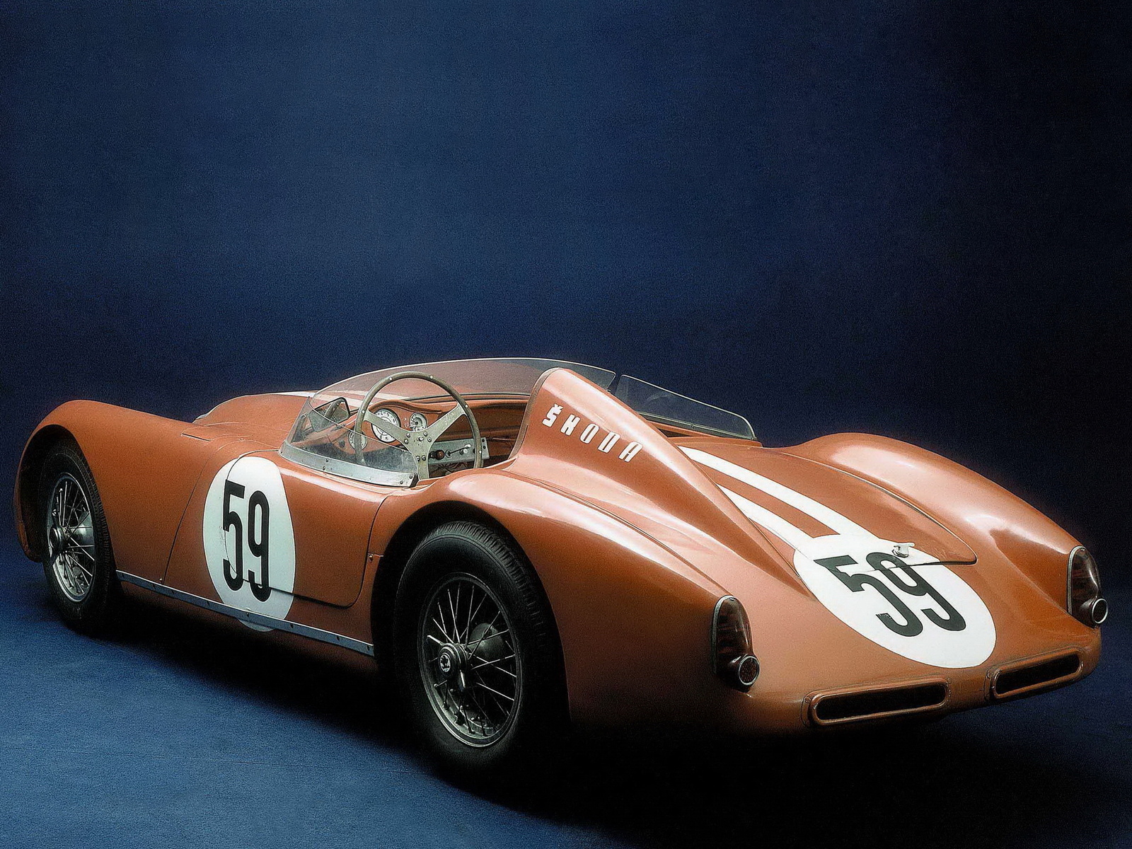 1958, Skoda, 1100, Ohc, Spider, Type 968, Race, Racing, 968 Wallpaper