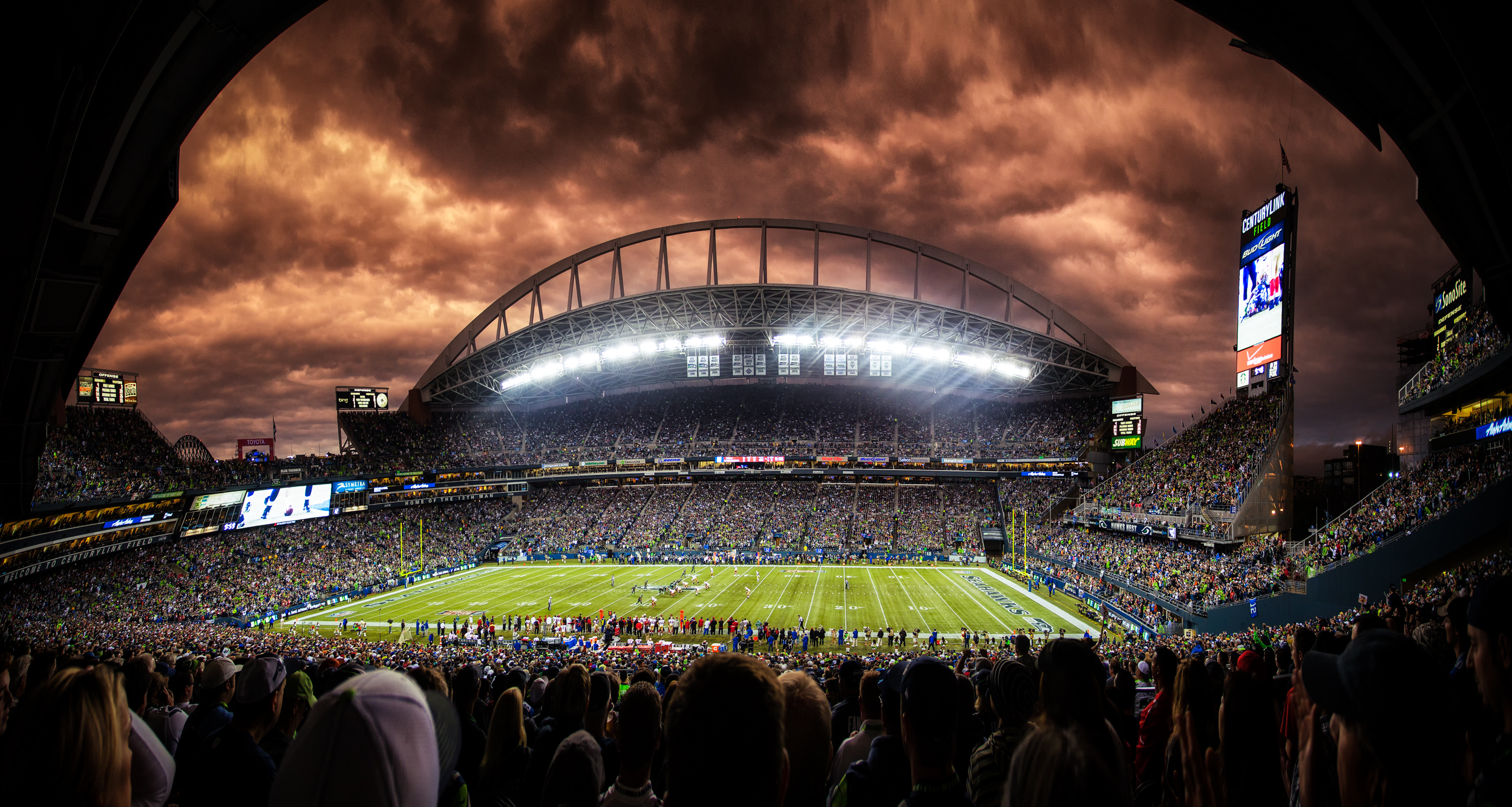 2013, Seattle, Seahawks, Nfl, Football, Qwest, Stadium Wallpaper