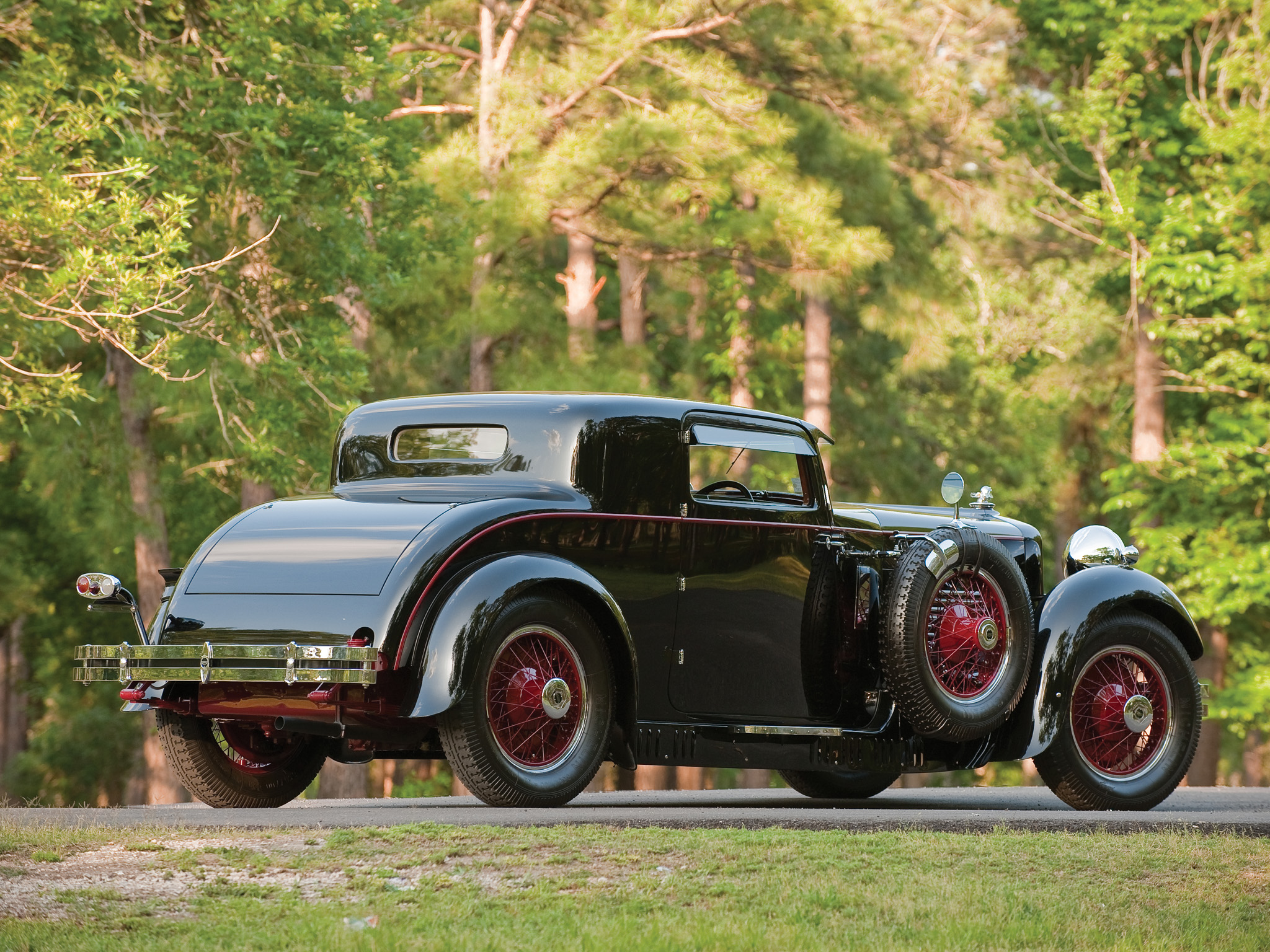 1929, Stutz, Model m, Supercharged, Lancefield, Coupe, Retro Wallpaper