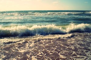 nature, Beach, Sea, Waves, Shore