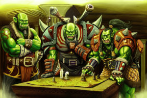 world, Of, Warcraft, Wow, Orc, Warrior, Table, Game, Fantasy