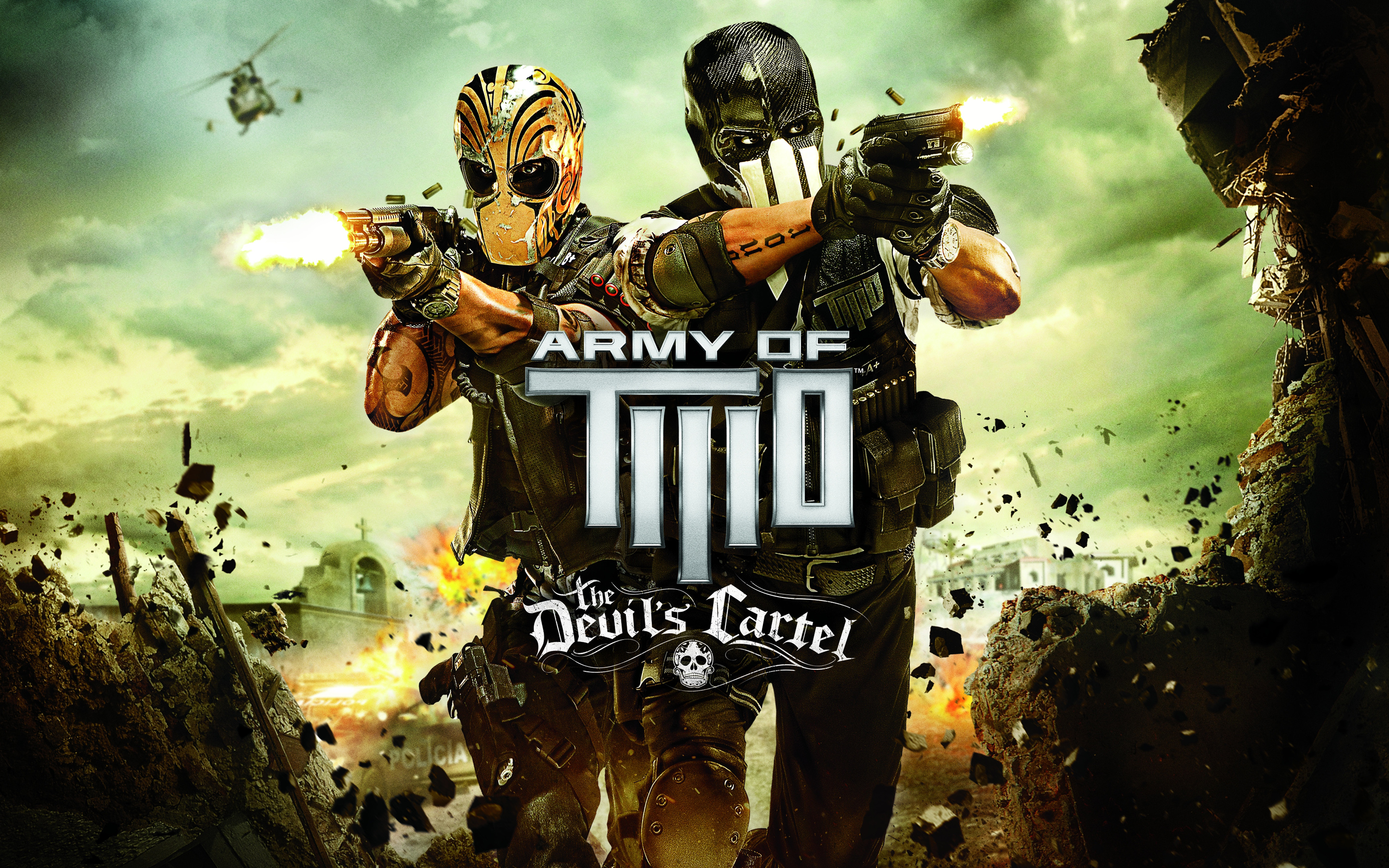 army, Of, Two, Devils, Cartel, Screenshot, Warrior Wallpaper