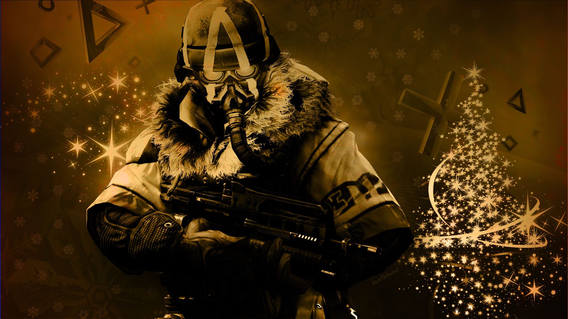 killzone, Warrior, Soldier, Sci fi, Christmas Wallpaper