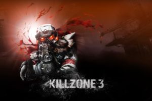 killzone, Warrior, Soldier, Sci fi, Weapon, Gun, Blood