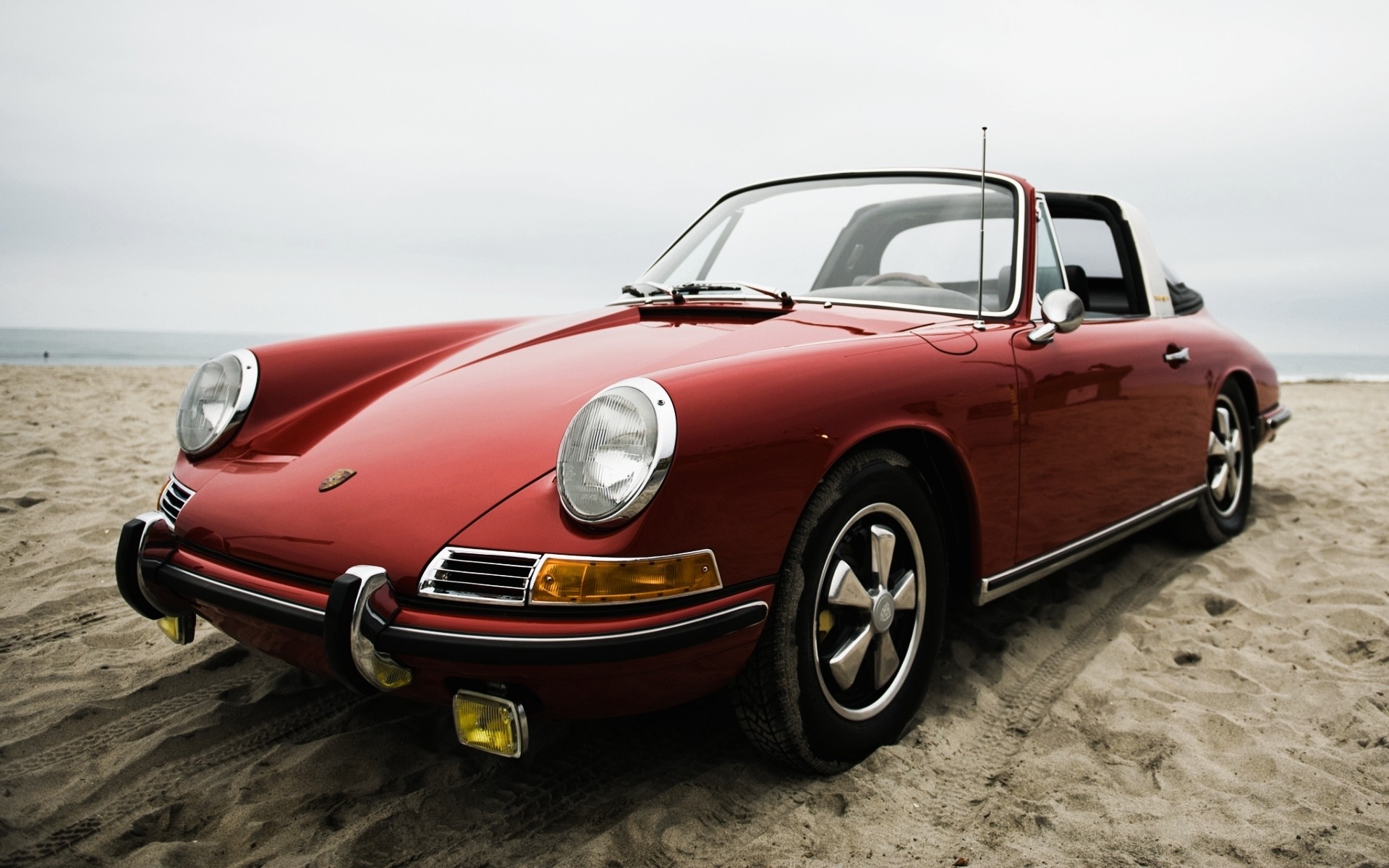 beach, Cars, Porsche, 911 Wallpaper