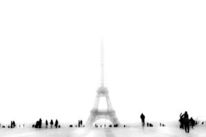 eiffel, Tower, Paris, France, Mood