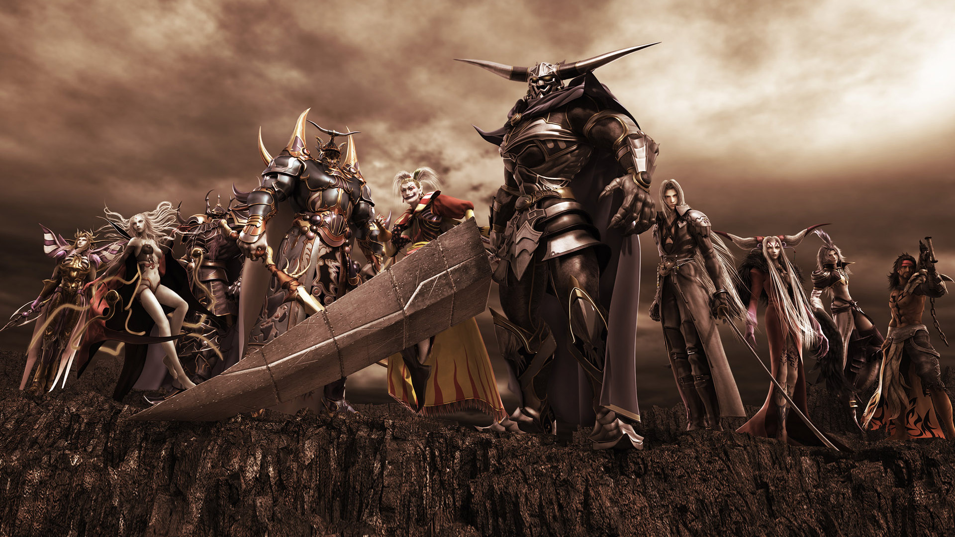 final, Fantasy, Warrior Wallpaper