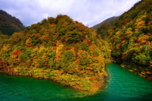 mountains, Japan, Fall, Forest, Lake, Autumn, Lake