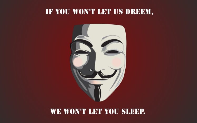 Anonymous Text Typography Dreams Revenge Red Background Final Wallpapers Hd Desktop And Mobile Backgrounds