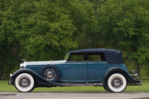 1933, Lincoln, Model ka, Custom, Convertible, Sedan, By, Dietrich, Retro, Luxury