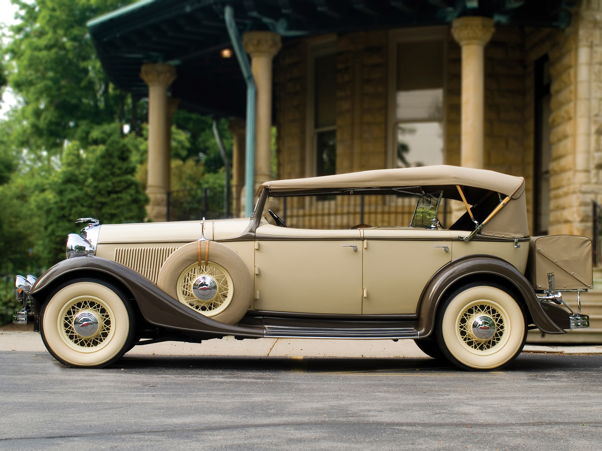 1933, Lincoln, Model ka, Dual, Cowl, Phaeton, By, Dietrich, Retro, Luxury, Wheel, Ff Wallpaper