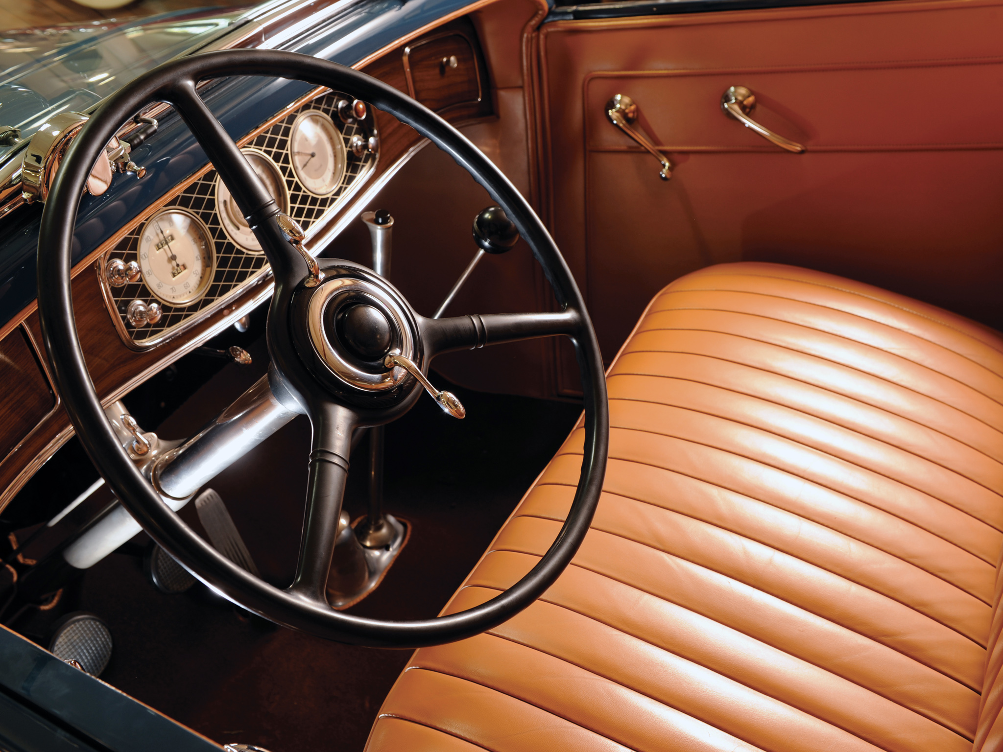 1933, Lincoln, Model kb, Dual, Cowl, Phaeton, Retro, Luxury, Interior Wallpaper