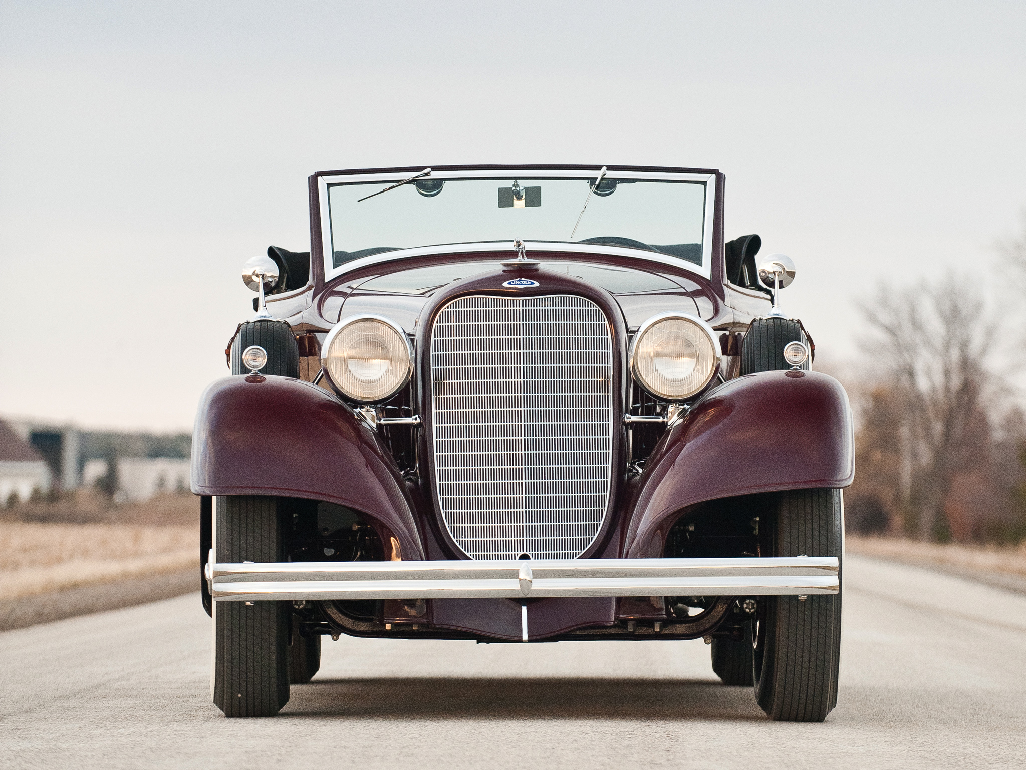 1934, Lincoln, Model ka, Convertible, Roadster, Retro, Luxury Wallpaper
