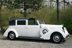 1937, Lincoln, Model k, Semi collapsible, Town, Car, By, Brunn, Retro, Luxury