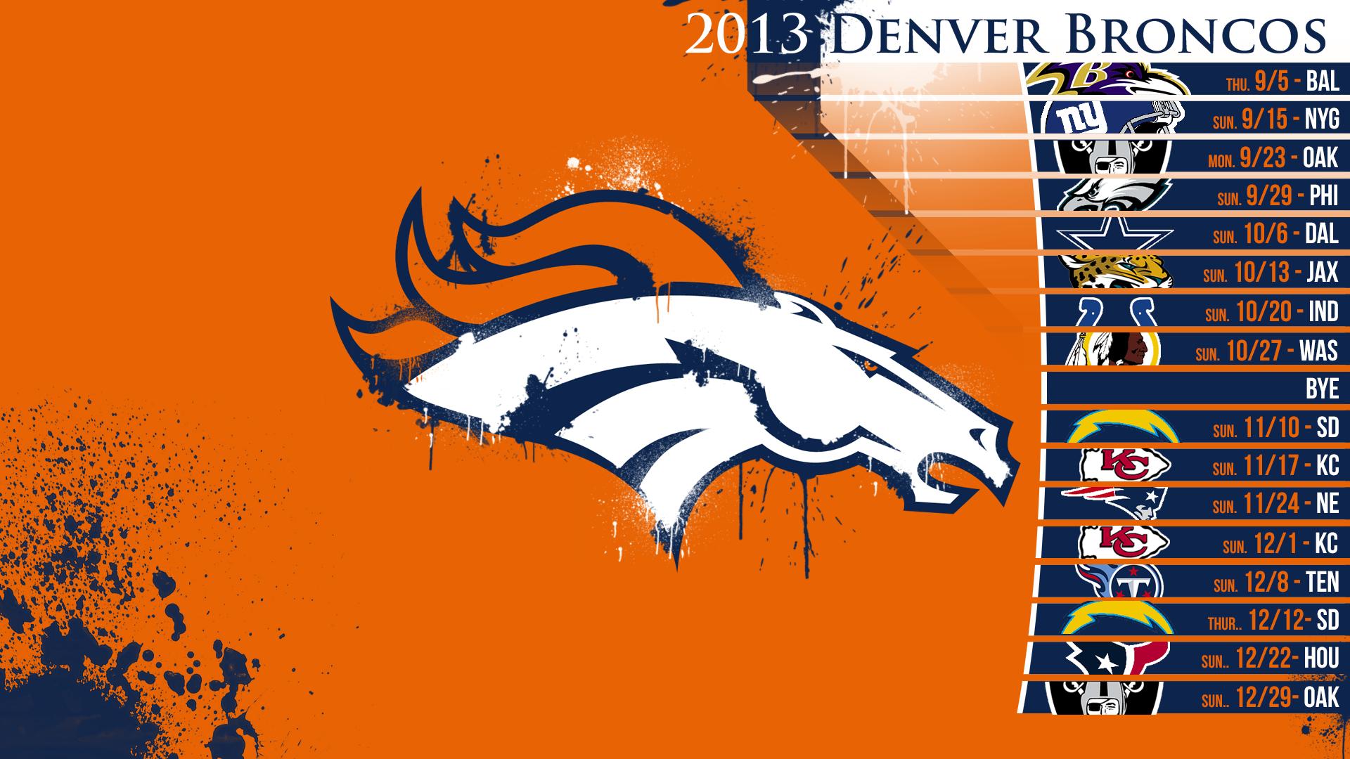 denver, Broncos, Nfl, Football, Rb Wallpaper