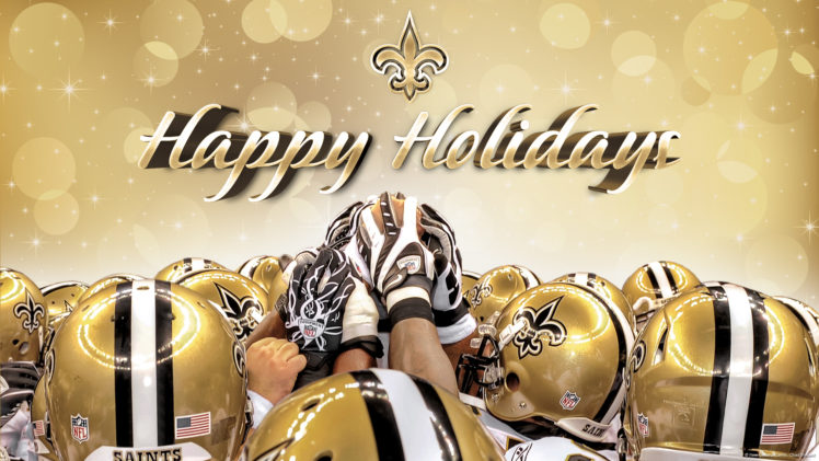 new, Orleans, Saints, Nfl, Football, Christmas, New, Year, Holiday HD Wallpaper Desktop Background