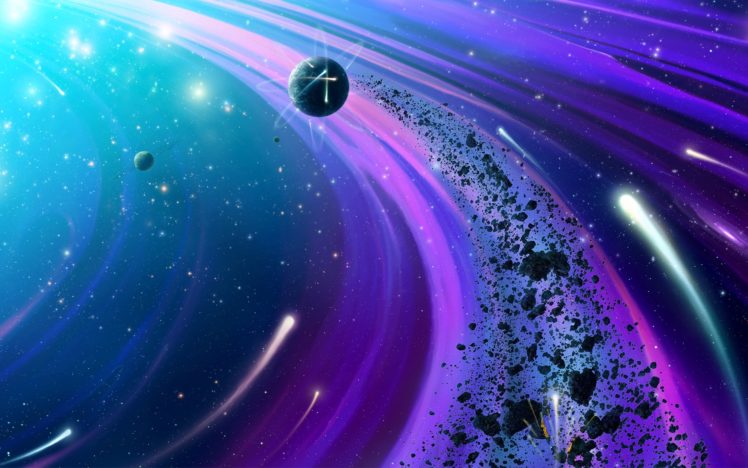 stars, Galaxies, Planets, Deviantart, Atom, Space, Art HD Wallpaper Desktop Background