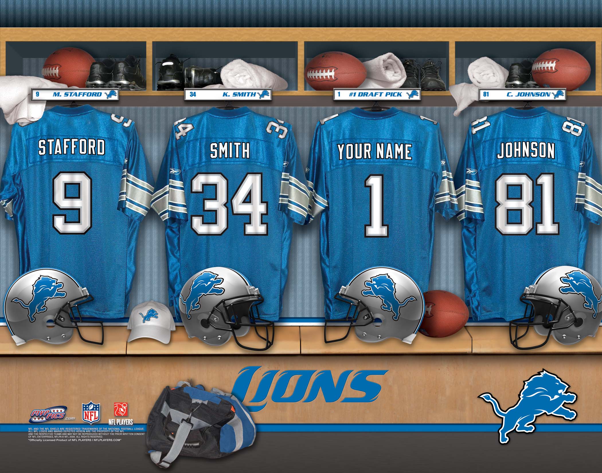 detroit, Lions, Nfl, Football Wallpaper