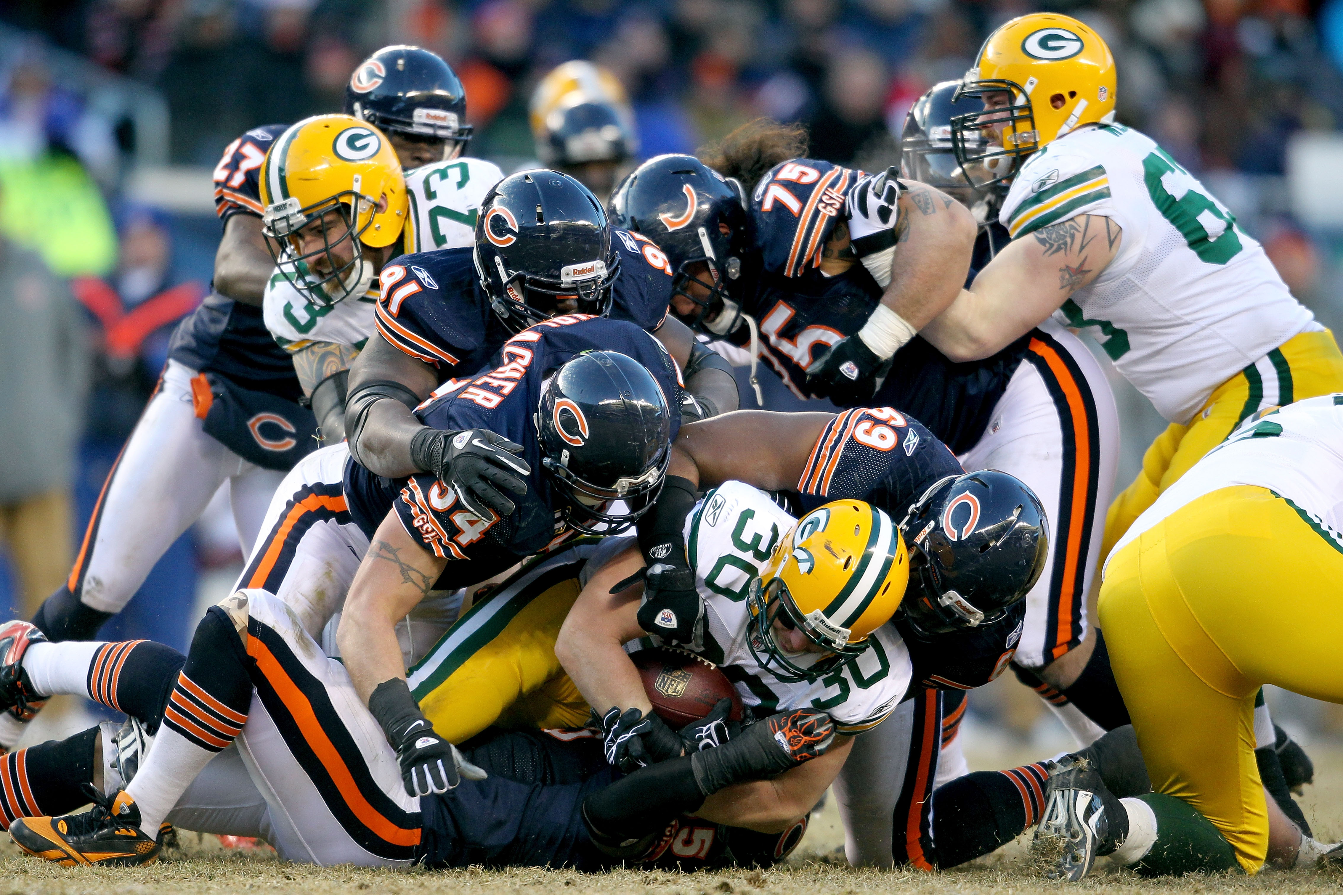 green, Bay, Packers, Nfl, Football, Chicago, Bears Wallpaper