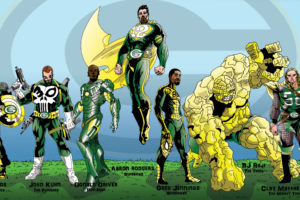 green, Bay, Packers, Nfl, Football, Comics, Superhero