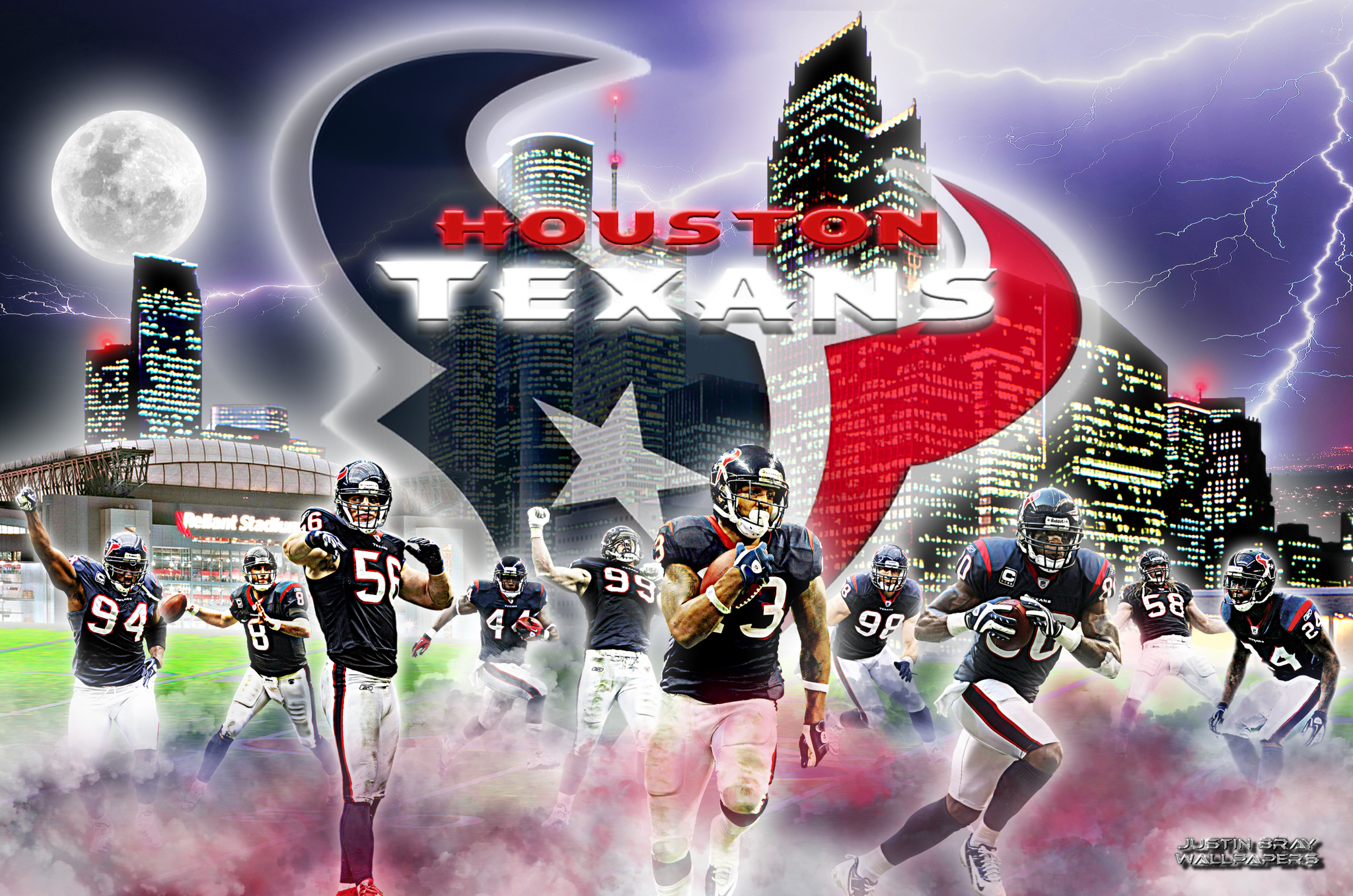 houston, Texans, Nfl, Football, Gv Wallpaper