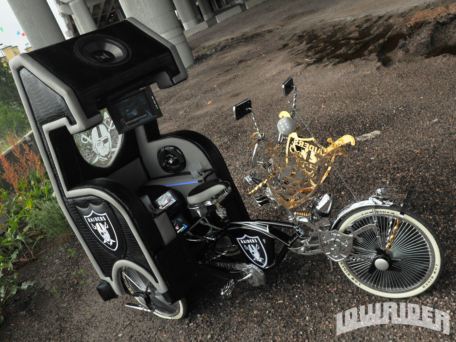 oakland, Raiders, Nfl, Football, Custom, Lowrider Wallpaper