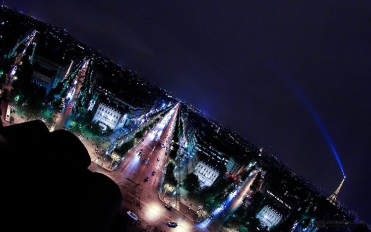paris, Cityscapes, Night, Buildings, Nightlights HD Wallpaper Desktop Background