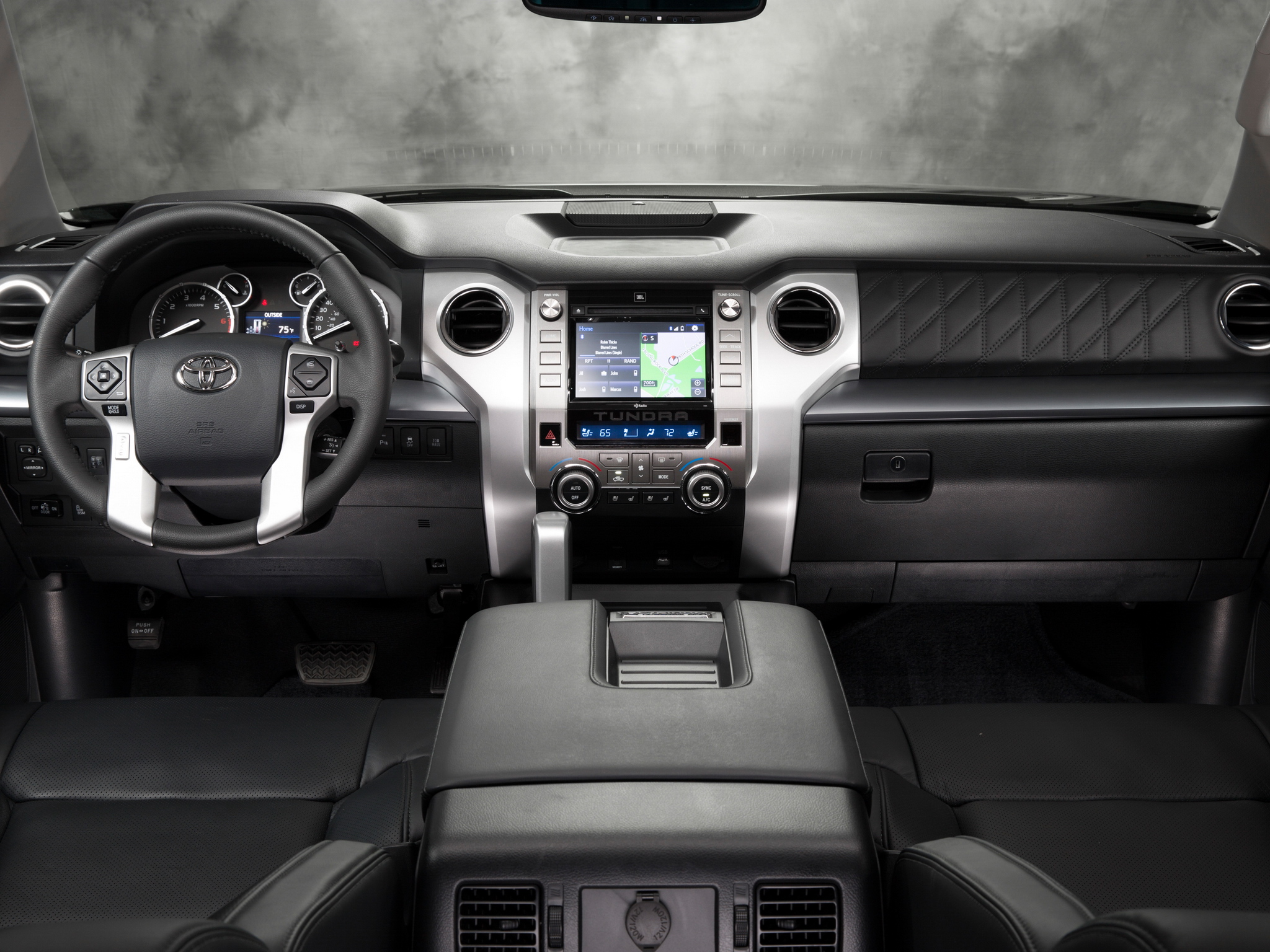 2014, Toyota, Tundra, Crewmax, Platinum, Package, Pickup, Interior Wallpaper