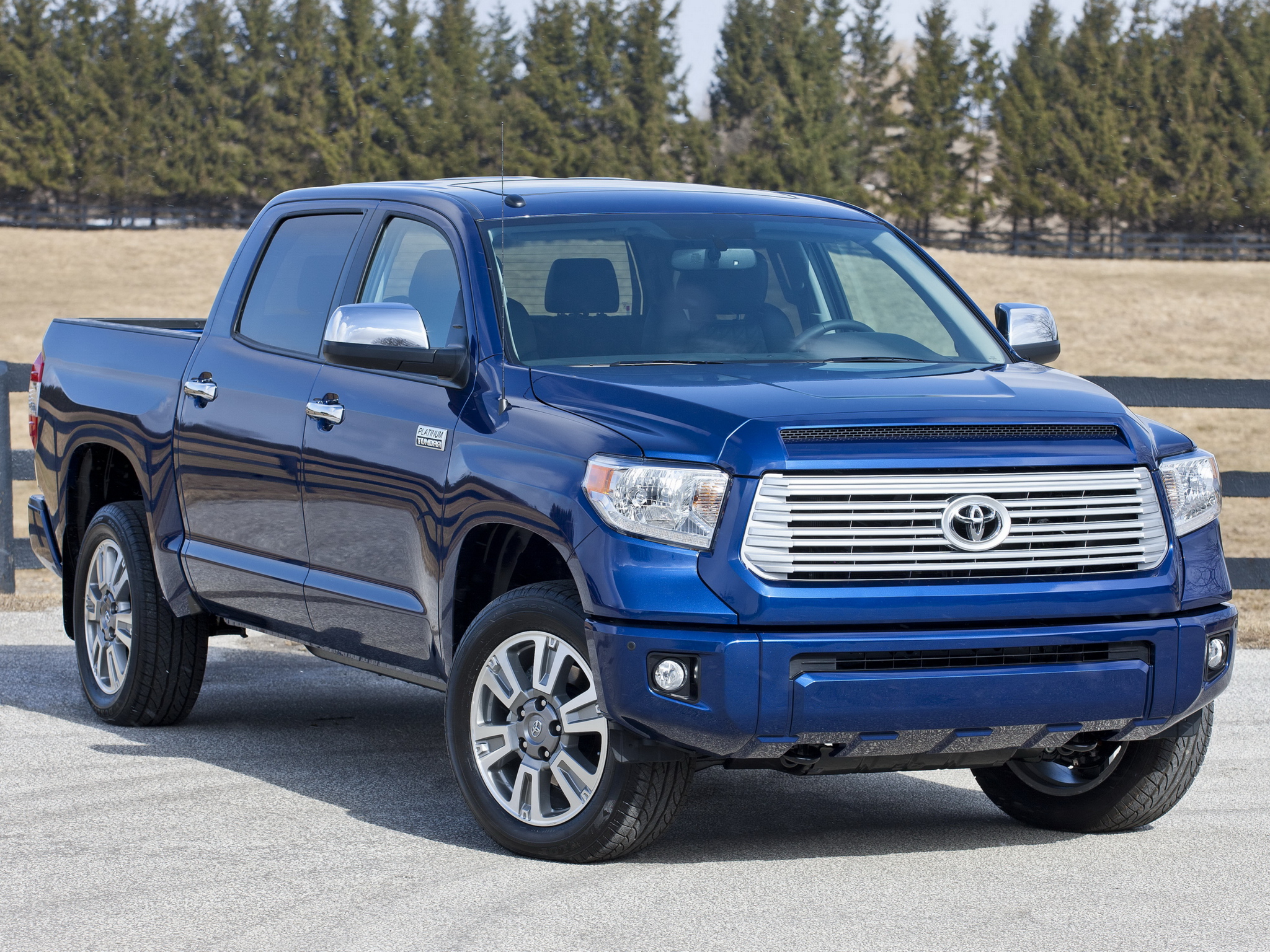 2014, Toyota, Tundra, Crewmax, Platinum, Package, Pickup Wallpapers HD ...