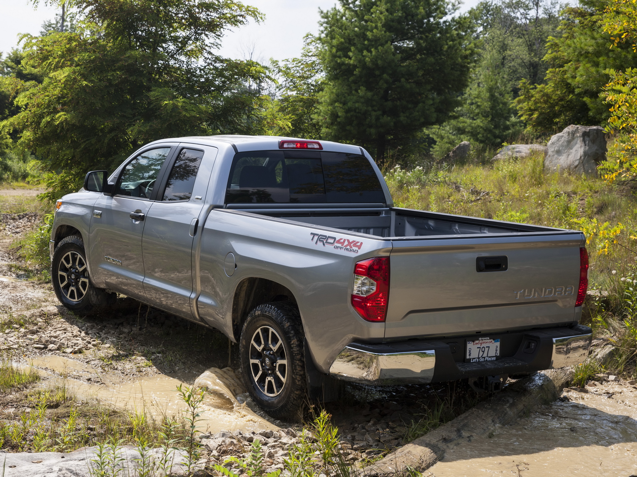 2014, Trd, Toyota, Tundra, Double, Cab, Sr5, Pickup, 4x4 Wallpaper